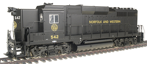 PROTO 2000 Diesel EMD GP30 High Hood (Phase I) Powered, Standard DC (No Soun -- Norfolk & Western #542 (Gothic Herald)