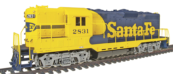 PROTO 2000 Diesel EMD GP7 Phase II - Powered - Standard DC -- Atchison, Topeka & Santa Fe #2831