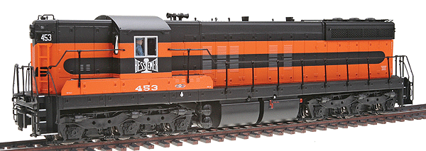 PROTO 2000 Diesel EMD SD7 Powered w/Sound & DCC -- Bessemer & Lake Erie #453 (orange, black)
