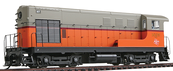 PROTO 2000 Fairbanks-Morse H10-44 Powered w/Sound & DCC -- Milwaukee Road #1824 (As-built orange & gray)