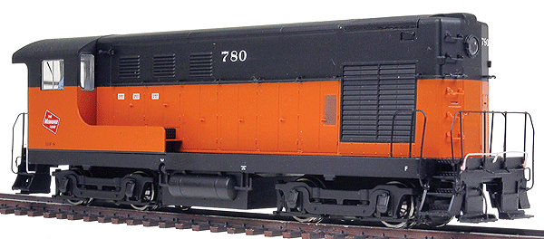 PROTO 2000 Fairbanks-Morse H10-44 Powered w/Sound & DCC -- Milwaukee Road #780 (1972-Retirement orange & black)