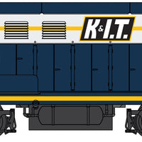 Fairbanks-Morse H10-44 - Tsunami(R) Sound & DCC -- Kentucky & Indiana Terminal #58 (blue, white, yellow) *CANCELLED*