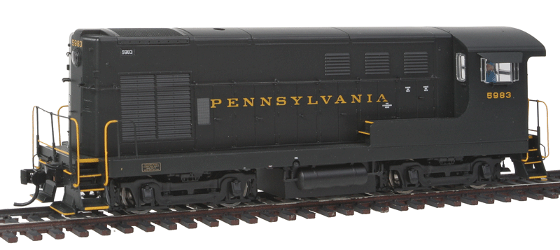 Fairbanks-Morse H10-44 - Tsunami(R) Sound & DCC -- Pennsylvania Railroad #5983 (Brunswick Green)