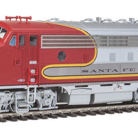 EMD F7A-B Set 36" Dynamic Fan - Tsunami(R) Sound & DCC -- Santa Fe #305L, 305A (Warbonnet; 1956 Super Chief, 1954 El Capitan)