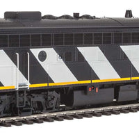 EMD F7A - Tsunami(R) Sound & DCC -- Canadian National #9169 (red-orange, black, white)