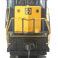EMD SD45 - SoundTraxx(R) Tsunami(R) Sound & DCC -- Santa Fe #1851 (1966 As-Delivered blue, yellow Pinstripe)
