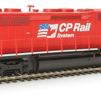 EMD SD45 - SoundTraxx(R) Tsunami(R) Sound & DCC -- Canadian Pacific #5496 (1995 red, Dual Flag Logo)