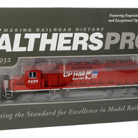 EMD SD45 - SoundTraxx(R) Tsunami(R) Sound & DCC -- Canadian Pacific #5496 (1995 red, Dual Flag Logo)