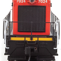 EMD SW1200 w/LokSound 5 Sound & DCC -- Canadian National #7024 (black, red; Large Noodle Logo)