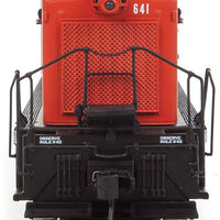EMD SW1200 w/LokSound 5 Sound & DCC -- New Haven #641 (black, red, white; Large NH Logo)