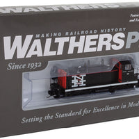 EMD SW1200 w/LokSound 5 Sound & DCC -- New Haven #648 (black, red, white; Large NH Logo)
