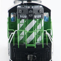 EMD SD9 - SoundTraxx(R) Tsunami(R) Sound & DCC -- Burlington Northern #6139 (Cascade Green, black)