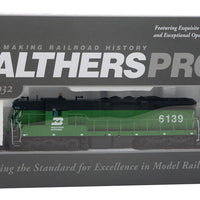 EMD SD9 - SoundTraxx(R) Tsunami(R) Sound & DCC -- Burlington Northern #6139 (Cascade Green, black)