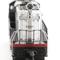 EMD SD9 w/SoundTraxx(R) Tsunami(R) Sound & DCC -- Southern Pacific(TM) #5339 (Black Widow; black, silver, orange, red)