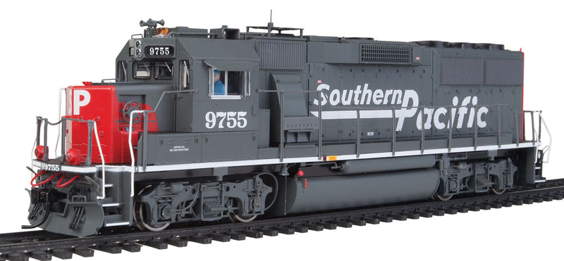 EMD GP60 - SoundTraxx(R) Tsunami(R) Sound & DCC -- Southern Pacific(TM) #9755 (gray, red, white, speed lettering)-1