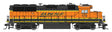 EMD GP60 - LokSound 5 Sound and DCC -- BNSF Railway #179