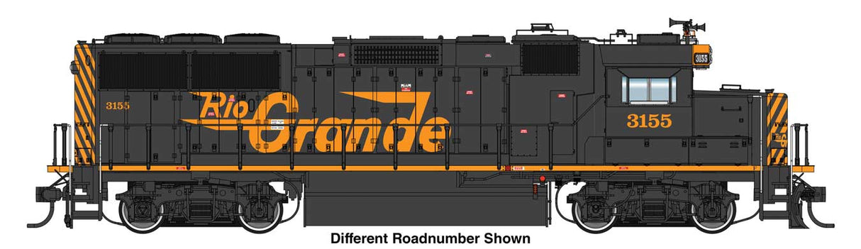 EMD GP60 - LokSound 5 Sound and DCC -- Denver & Rio Grande Western(TM) #3156