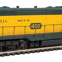 EMD GP7 with SoundTraxx(R) Tsunami(R) Sound and DCC -- Chicago & North Western(TM) #1518 (1950 Through Early-1960s; yellow, green)