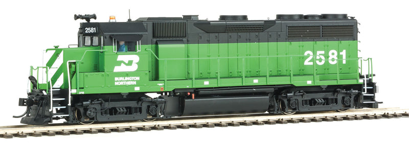EMD GP35 Phase II with SoundTraxx(R) Tsunami(R) Sound and DCC -- Burlington Northern #2581 (Cascade Green, black, white)-1