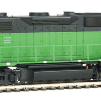 EMD GP35 Phase II with SoundTraxx(R) Tsunami(R) Sound and DCC -- Burlington Northern #2581 (Cascade Green, black, white)