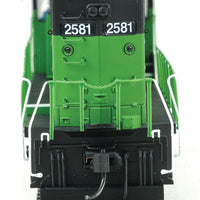 EMD GP35 Phase II with SoundTraxx(R) Tsunami(R) Sound and DCC -- Burlington Northern #2581 (Cascade Green, black, white)