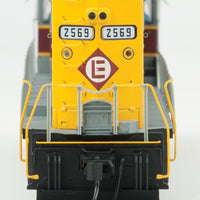 EMD GP35 Phase II with SoundTraxx(R) Tsunami(R) Sound and DCC -- Erie-Lackawanna #2569 (gray, maroon, yellow, black)
