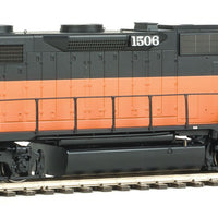 EMD GP35 Phase II with SoundTraxx(R) Tsunami(R) Sound and DCC -- Milwaukee Road #1506 (orange, black)
