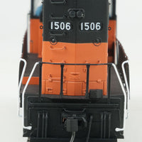 EMD GP35 Phase II with SoundTraxx(R) Tsunami(R) Sound and DCC -- Milwaukee Road #1506 (orange, black)