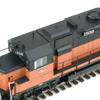 EMD GP35 Phase II with SoundTraxx(R) Tsunami(R) Sound and DCC -- Milwaukee Road #1506 (orange, black)