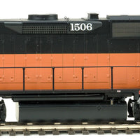 EMD GP35 Phase II with SoundTraxx(R) Tsunami(R) Sound and DCC -- Milwaukee Road #1506 (orange, black)