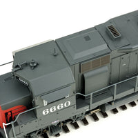 EMD GP35 Phase II with SoundTraxx(R) Tsunami(R) Sound and DCC -- Southern Pacific(TM) #6660 (gray, red, white)