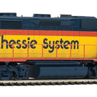 EMD GP35 Phase II with SoundTraxx(R) Tsunami(R) Sound and DCC -- Chessie System C&O #3584 (yellow, blue, vermillion)
