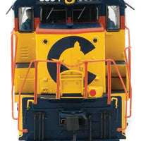 EMD GP35 Phase II with SoundTraxx(R) Tsunami(R) Sound and DCC -- Chessie System C&O #3584 (yellow, blue, vermillion)