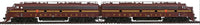 EMD E8A-A Set w/SoundTraxx(R) Tsunami(R) Sound & DCC - PRR Broadway Limited -- Pennsylvania Railroad #5703A, 5716A (Single stripe: Tuscan, black, Dulux)