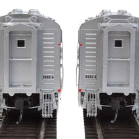 EMD E9A-A Set w/Tsunami(R) Sound & DCC -- Chicago, Burlington & Quincy #9986A, 9986B (Real Metal Finish, red)