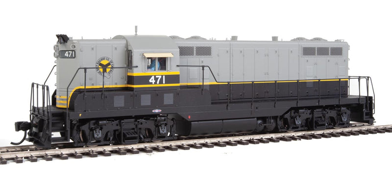 EMD GP7 - LokSound Select Sound and DCC -- Belt Railway of Chicago #471 (gray, black, yellow)-1