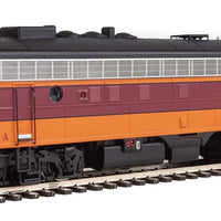 EMD FP7 - F7B with LokSound 5 Sound & DCC -- Milwaukee Road #98A, 98B (Modifed Orange, Maroon; Cab Logo)