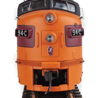 EMD FP7 with LokSound 5 Sound & DCC -- Milwaukee Road #94C (Early Orange, Maroon; Running Hiawatha Logo)