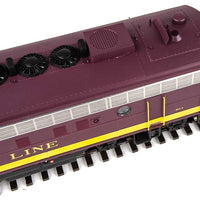 EMD FP7 - F7B LokSound 5 Sound and DCC -- Soo Line 501A, 501C (Maroon, Dulux Gold, black)