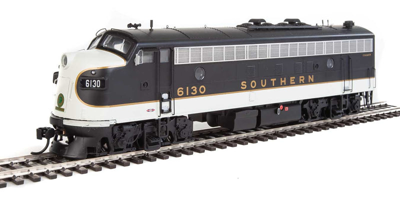 EMD FP7 - FP7 LokSound 5 Sound and DCC -- Southern Railway 6130, 6149 (black, white, Dulux Gold)-1
