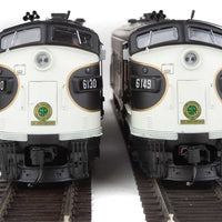 EMD FP7 - FP7 LokSound 5 Sound and DCC -- Southern Railway 6130, 6149 (black, white, Dulux Gold)