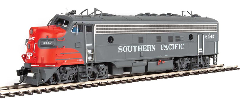 EMD FP7 - F7B LokSound 5 Sound and DCC -- Southern Pacific(TM) 6447, 8294 (gray, red, white)-1