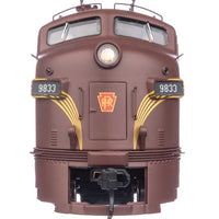 EMD FP7 LokSound 5 Sound & DCC -- Pennsylvania Railroad EFP-15 #9833A (Tuscan 5-Stripe)