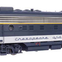 EMD FP7 & F7B  - LokSound 5 Sound & DCC -- Chesapeake & Ohio #8004 & 8503 (As-delivered)