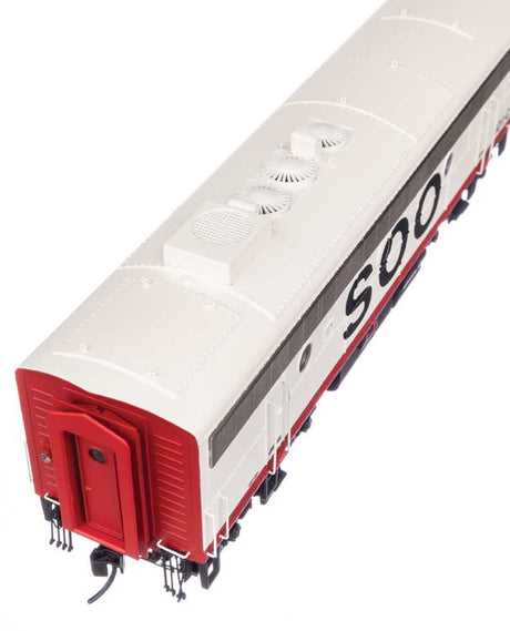 EMD FP7 & F7B  - LokSound 5 Sound & DCC -- Soo Line #501A & 501C (white, red, black)-8