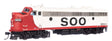 EMD FP7 LokSound 5 Sound & DCC -- Soo Line #503A (white, red, black)-1