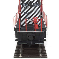 EMD GP9 Phase II - LokSound 5 Sound and DCC -- Canadian Pacific CPR #8613 (Action Red, white, black; Multimark Logo)