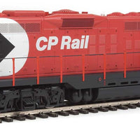 EMD GP9 Phase II - LokSound 5 Sound and DCC -- Canadian Pacific CPR #8616 (Action Red, white, black; Multimark Logo)