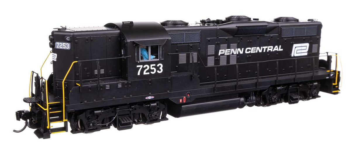EMD GP9 Phase III - LokSound 5 Sound and DCC -- Penn Central #7253-1