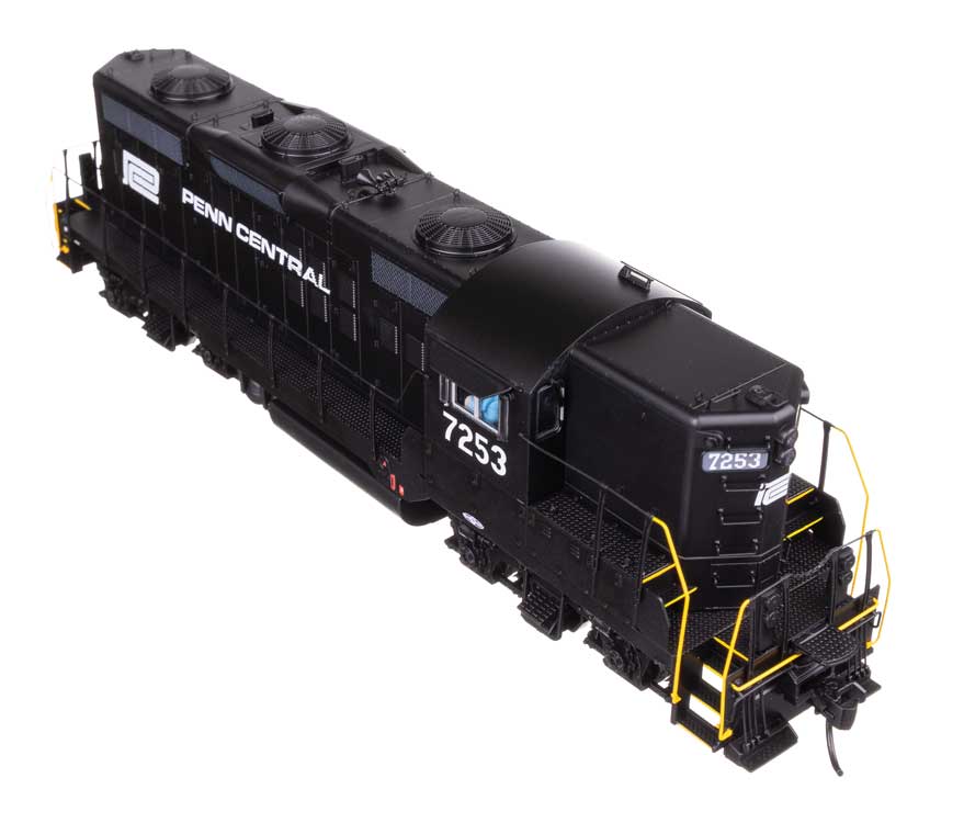 EMD GP9 Phase III - LokSound 5 Sound and DCC -- Penn Central #7253-5